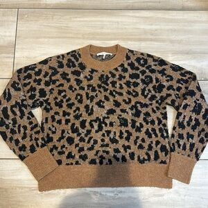 Frame Denim cropped wool sweater- like new.